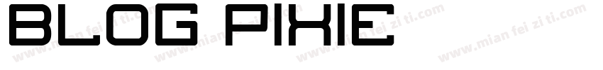 blog pixie字体转换